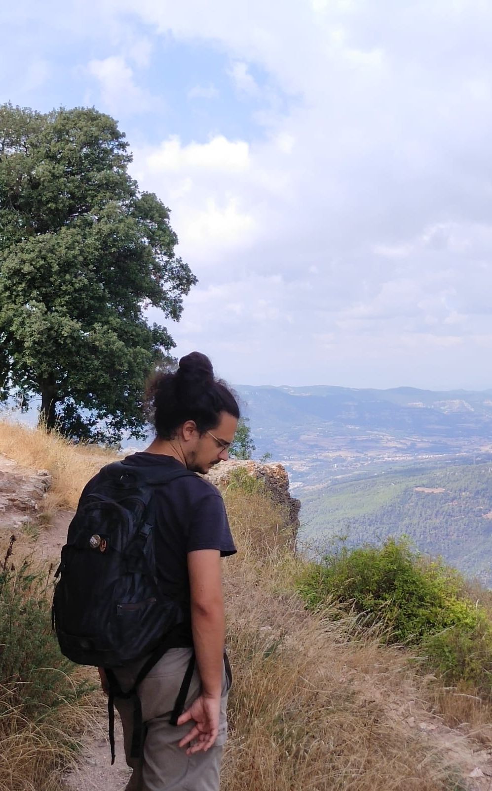Andreu Vinyoles on the mountain